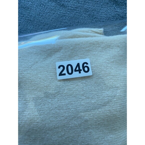 Charter Club Cashmere Sweater Womens Large Ivory Cream Turtleneck Lightweight - Picture 8 of 8